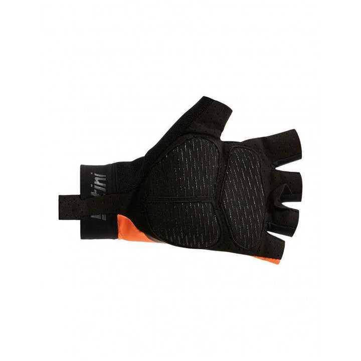 Santini Bengal Gel Unisex Cycling Gloves (Flashy Orange) - BUMSONTHESADDLE