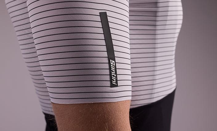 Santini Colore Riga Mens Cycling Jersey (Orange) - BUMSONTHESADDLE