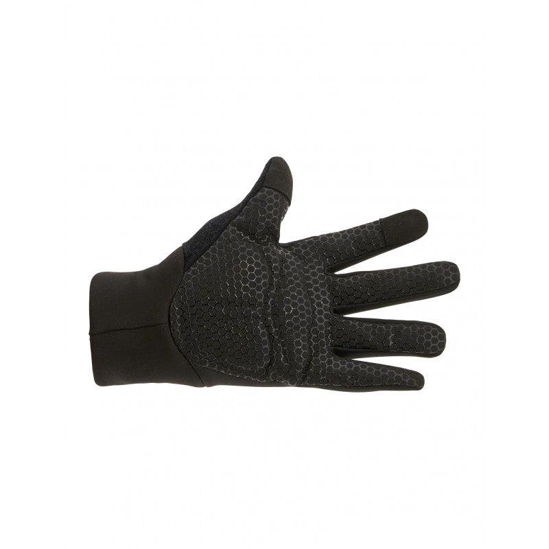 Santini Colore Unisex Cycling Gloves (Black) - BUMSONTHESADDLE