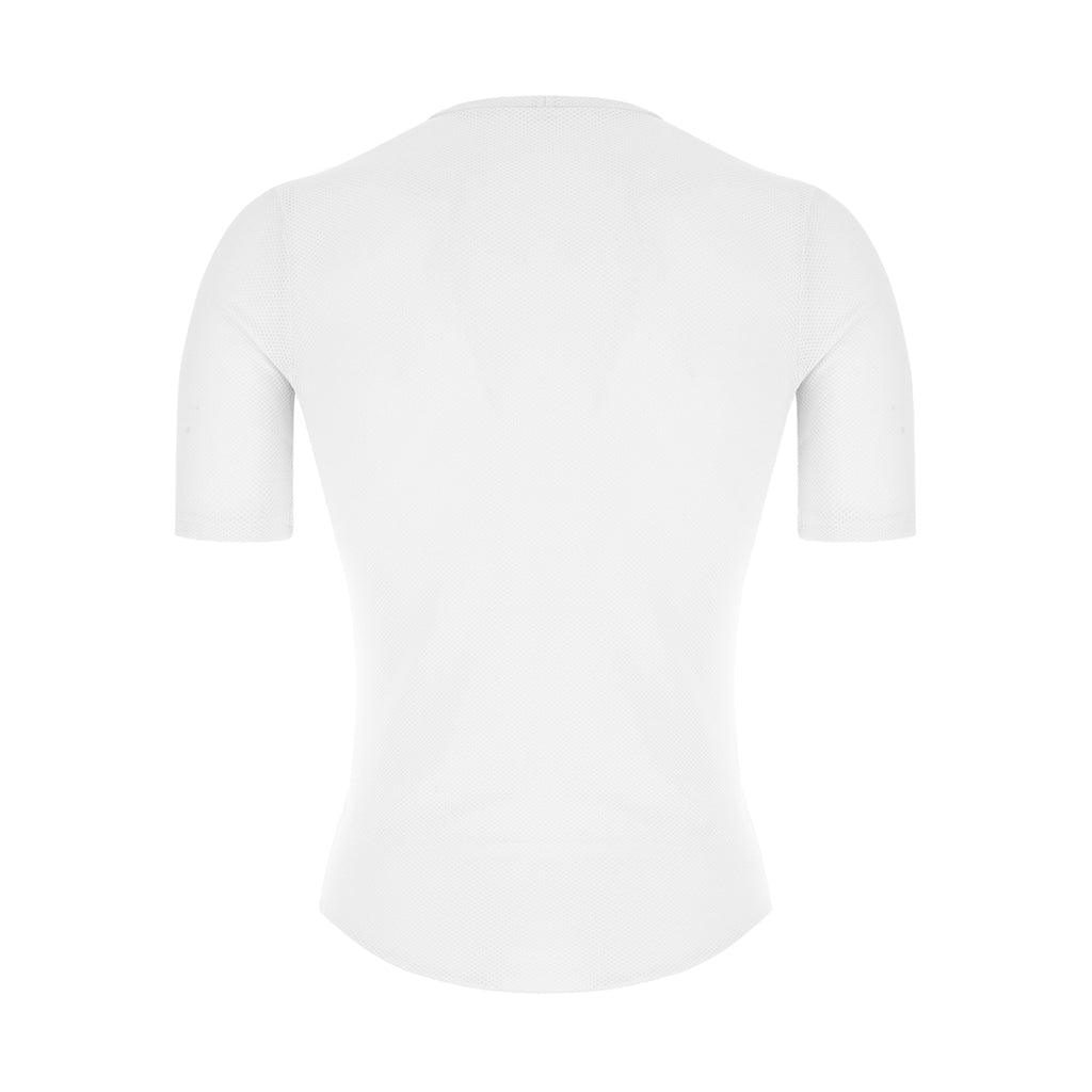 Santini Delta Cooling Mens Cycling Baselayer (White) - BUMSONTHESADDLE