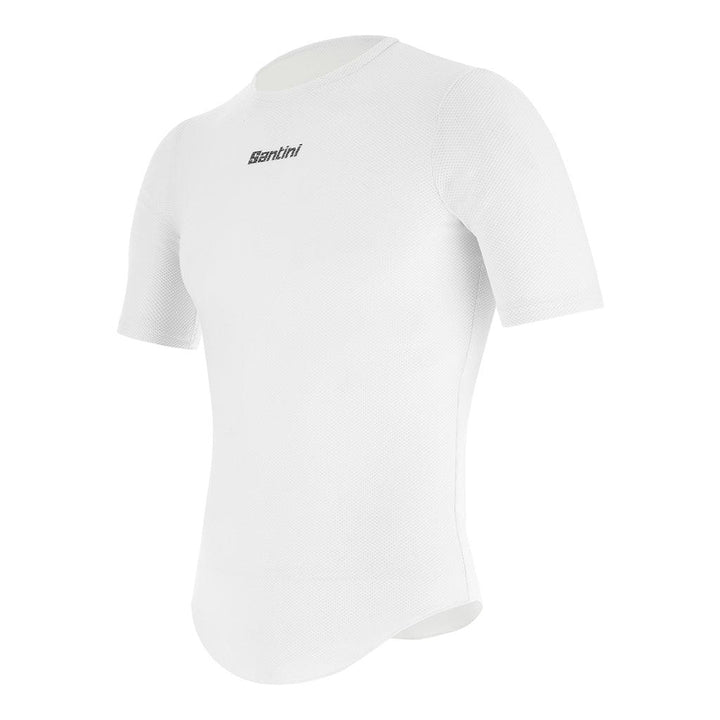 Santini Delta Cooling Mens Cycling Baselayer (White) - BUMSONTHESADDLE