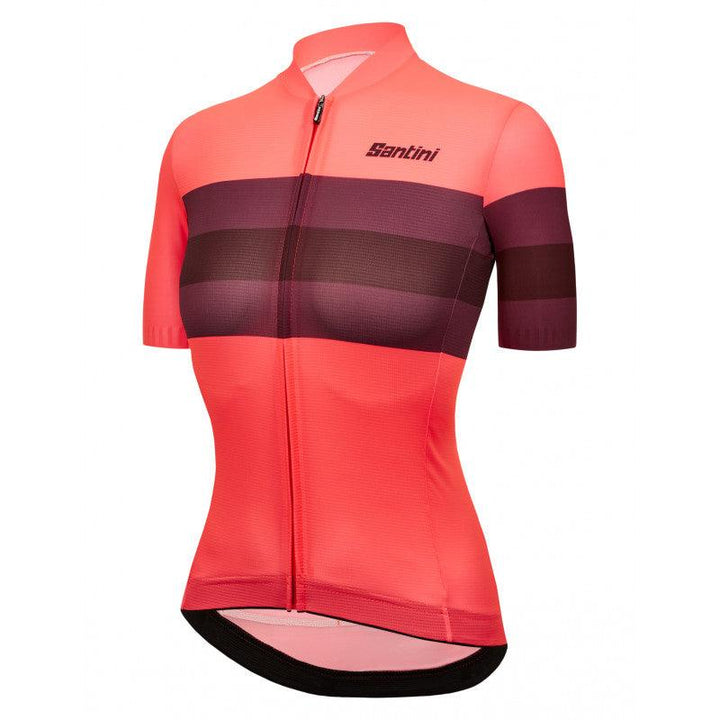 Santini Ecosleek Bengal Womens Cycling Jersey (Granatina) - BUMSONTHESADDLE
