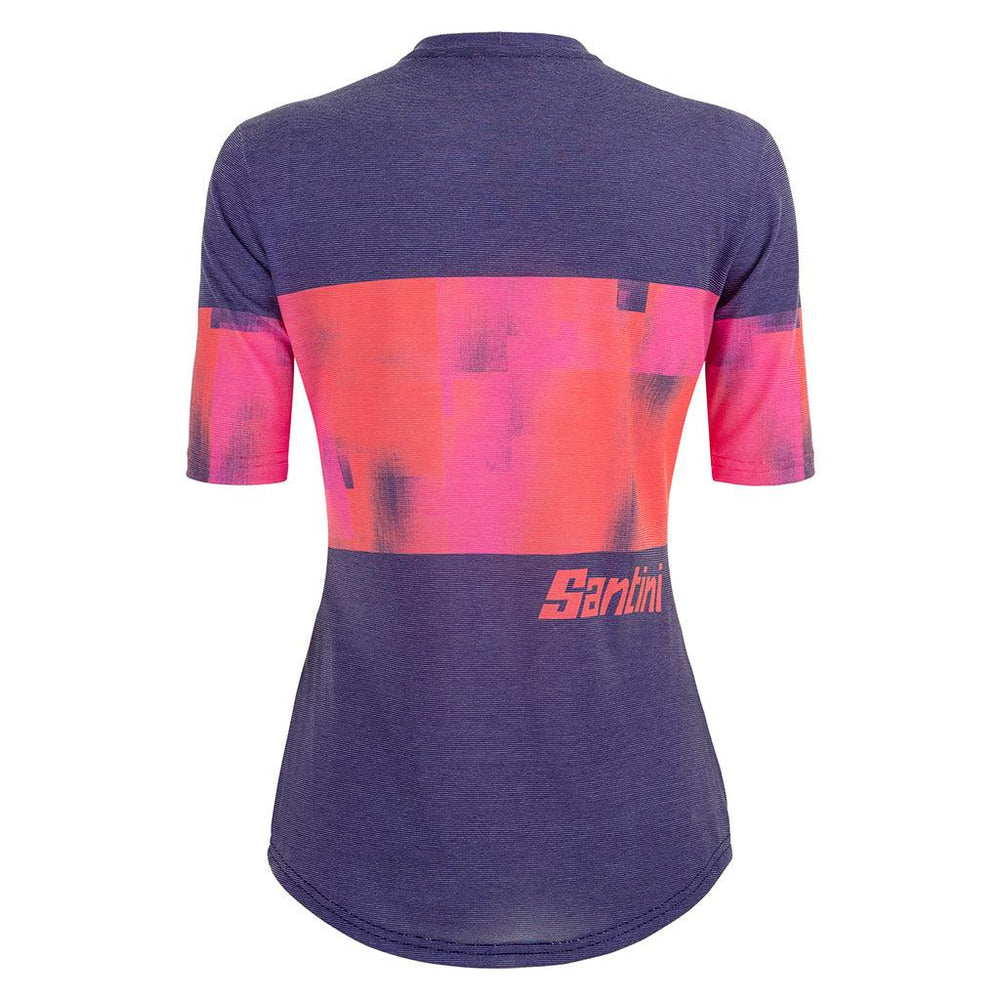 Santini Forza Tech T-Shirt (Atomic Orange) - BUMSONTHESADDLE