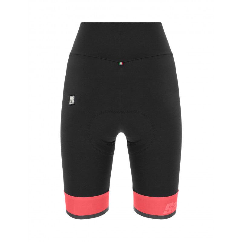 Santini Giada Lux Womens Cycling Shorts (Black) - BUMSONTHESADDLE