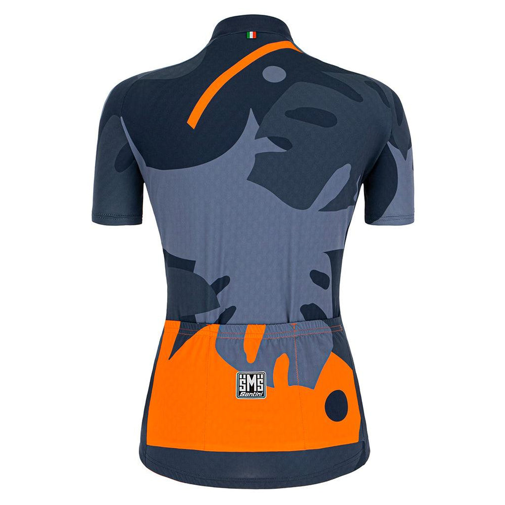 Santini Giada Maui Womens Cycling Jersey (Nautica Blue) - BUMSONTHESADDLE