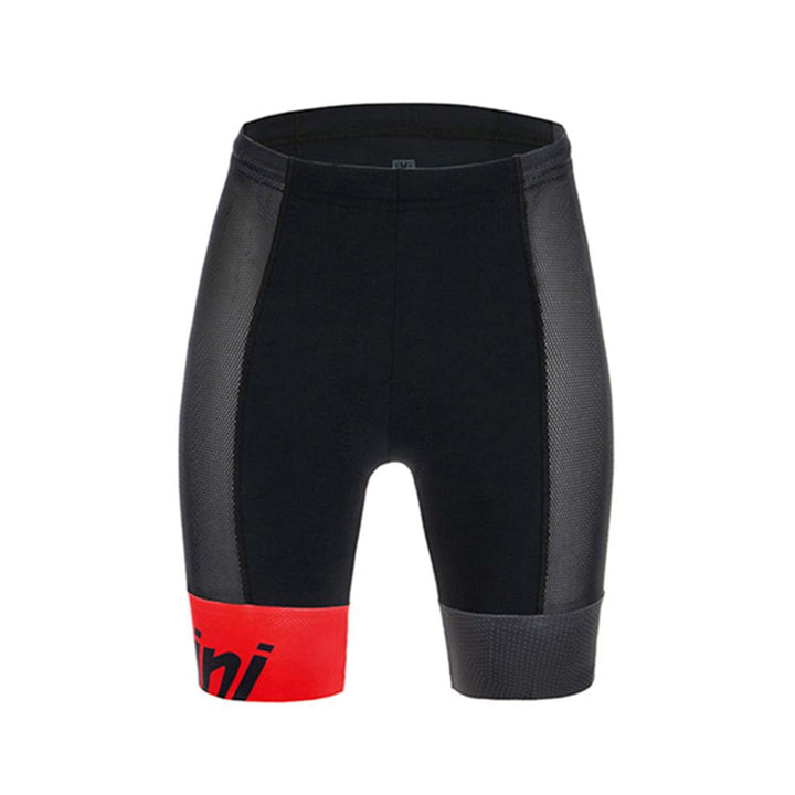 Santini Imago Mens Triathlon Shorts (Red) - BUMSONTHESADDLE