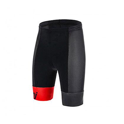 Santini Imago Mens Triathlon Shorts (Red) - BUMSONTHESADDLE
