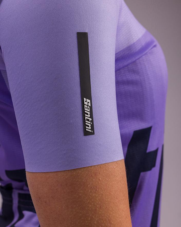 Santini Karma Logo Womens Cycling Jersey (Granatina) - BUMSONTHESADDLE