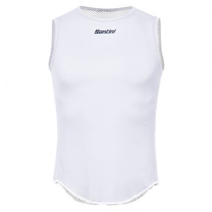 Santini Lieve Baselayer (White) - BUMSONTHESADDLE