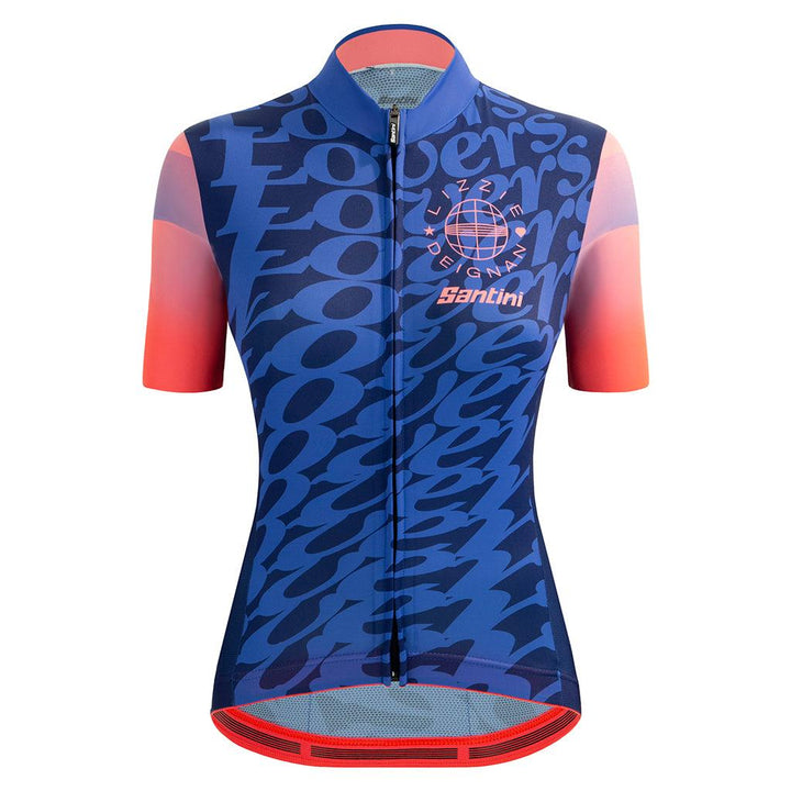 Santini Lizzie Lovers Womens Cycling Jersey (Print) - BUMSONTHESADDLE