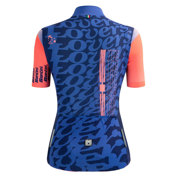 Santini Lizzie Lovers Womens Cycling Jersey (Print) - BUMSONTHESADDLE