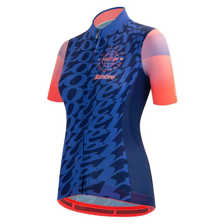 Santini Lizzie Lovers Womens Cycling Jersey (Print) - BUMSONTHESADDLE