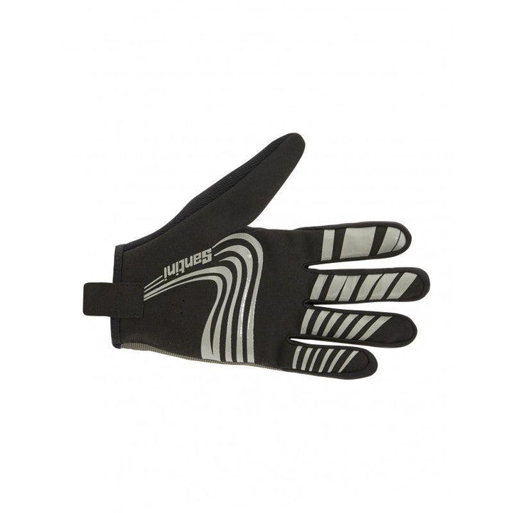 Santini MTB Unisex Cycling Gloves (Grey) - BUMSONTHESADDLE