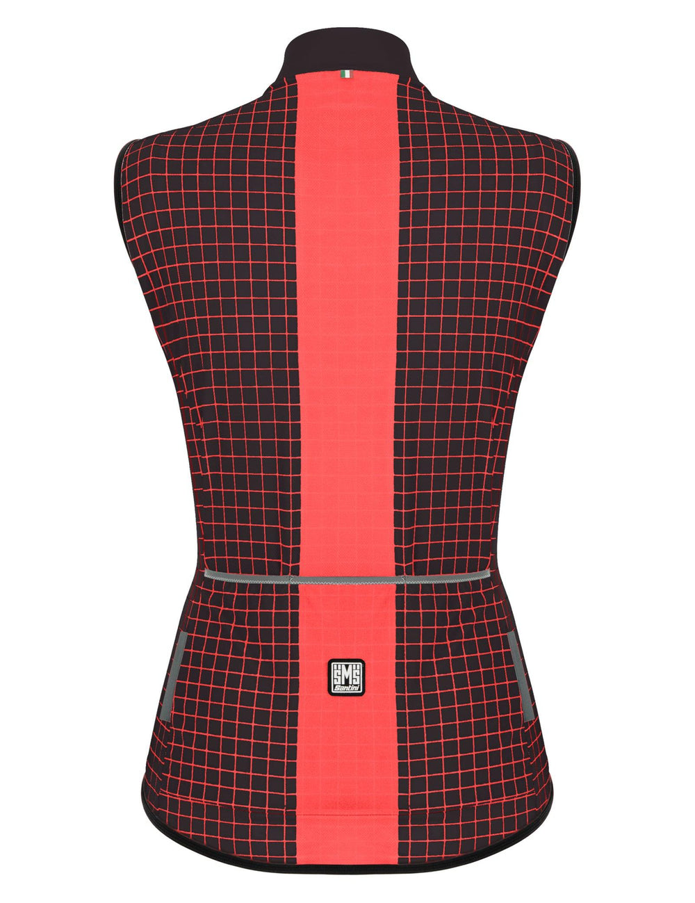 Santini Nebula Women Vest (Black) - BUMSONTHESADDLE