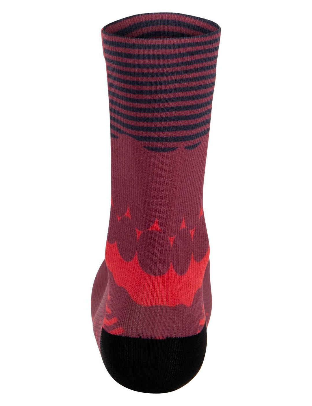 Santini Optic Unisex Cycling Socks (Red) - BUMSONTHESADDLE