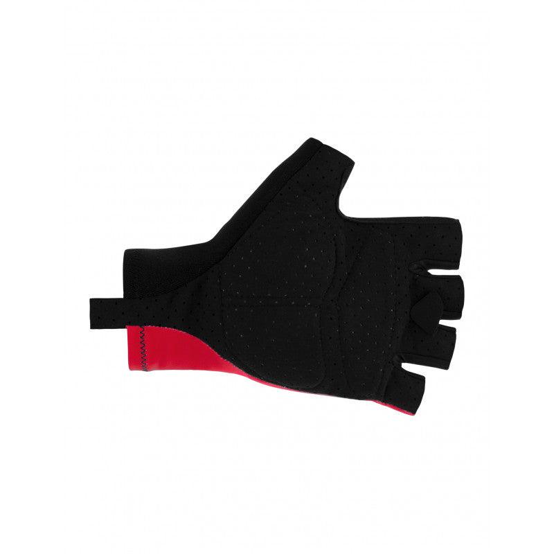 Santini Redux Istinto Mens Cycling Gloves (Red) - BUMSONTHESADDLE