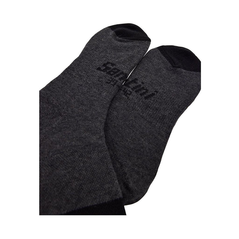 Santini Riga Unisex Cycling Socks (Titanium) - BUMSONTHESADDLE