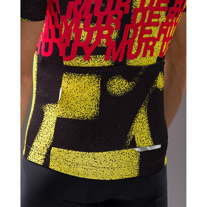 SantiniI TDF Mur De Huy Mens Cycling Jersey (Print) - BUMSONTHESADDLE