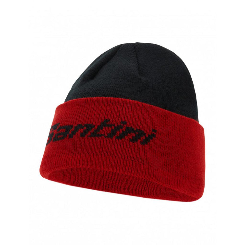 Santini TDF Parigi Roubaix Wool Cap (Black) - BUMSONTHESADDLE
