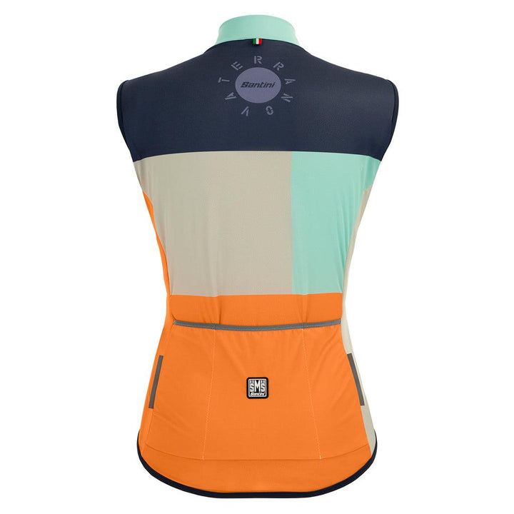 Santini Terranova Gravel Vest (Green) - BUMSONTHESADDLE