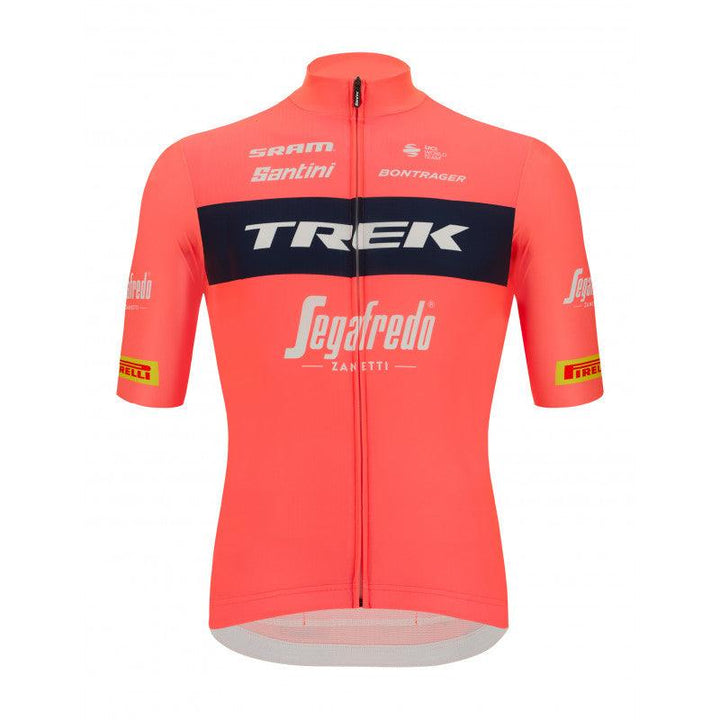 Santini Trek Segafredo Mens Cycling Jersey (Granatina) - BUMSONTHESADDLE