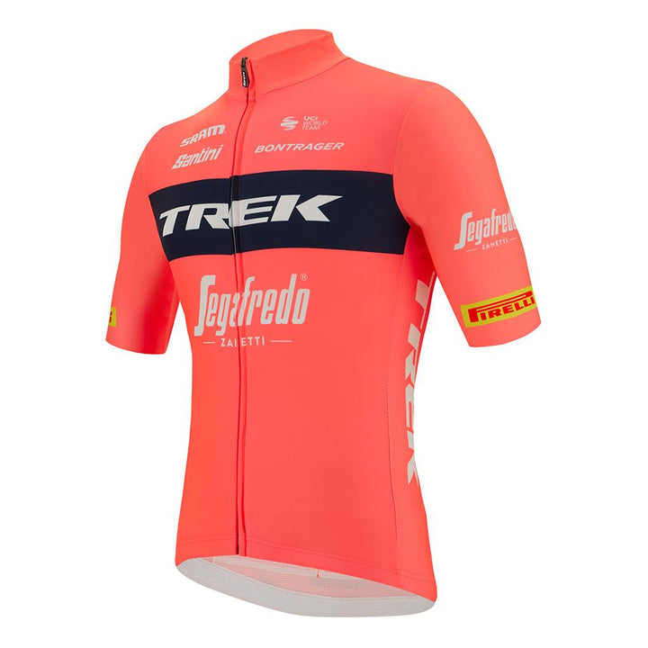 Santini Trek Segafredo Mens Cycling Jersey (Granatina) - BUMSONTHESADDLE