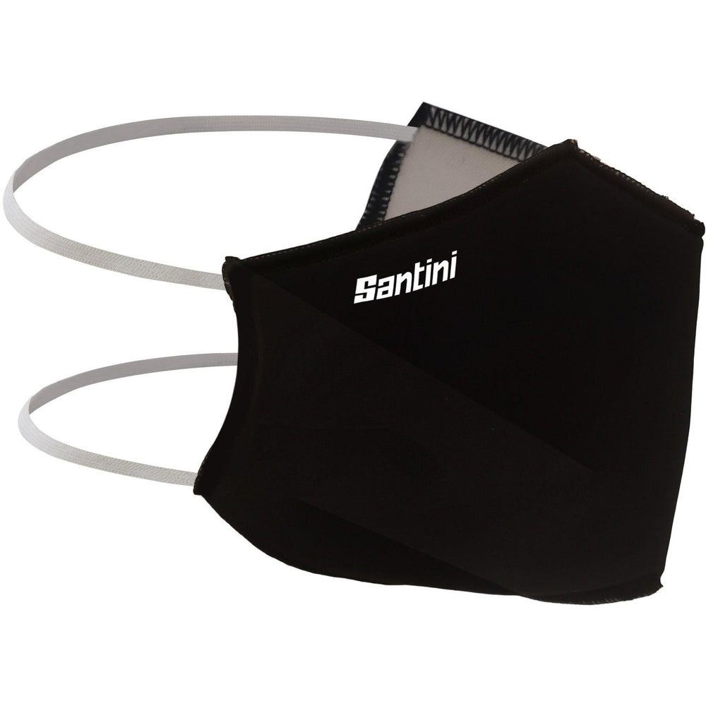 Santini UCI Anti Pollution Mask (Black) - BUMSONTHESADDLE