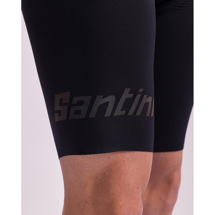 Santini Unico Mens Cycling Bibshorts (Black) - BUMSONTHESADDLE