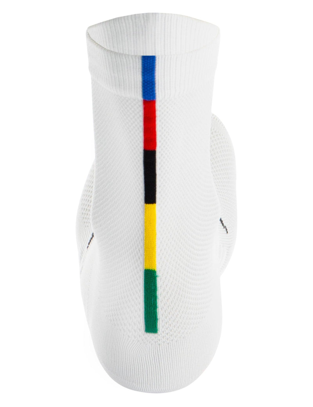Santini World Unisex Cycling Socks (White) - BUMSONTHESADDLE