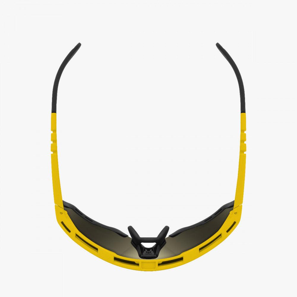 Scicon Aeroshade XL Sport Sunglasses (Multimirror Bronze/Yellow Gloss) - BUMSONTHESADDLE