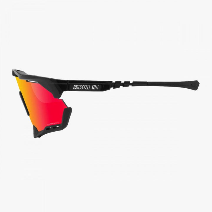 Scicon Aeroshade XL Sport Sunglasses (Multimirror Red/Black Gloss) - BUMSONTHESADDLE