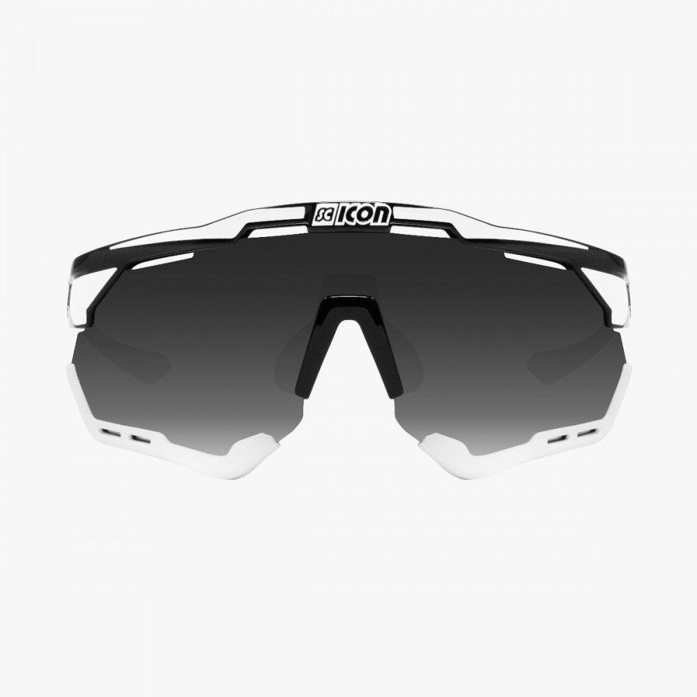Scicon Aeroshade XL Sport Sunglasses (Multimirror Silver/Black/White) - BUMSONTHESADDLE