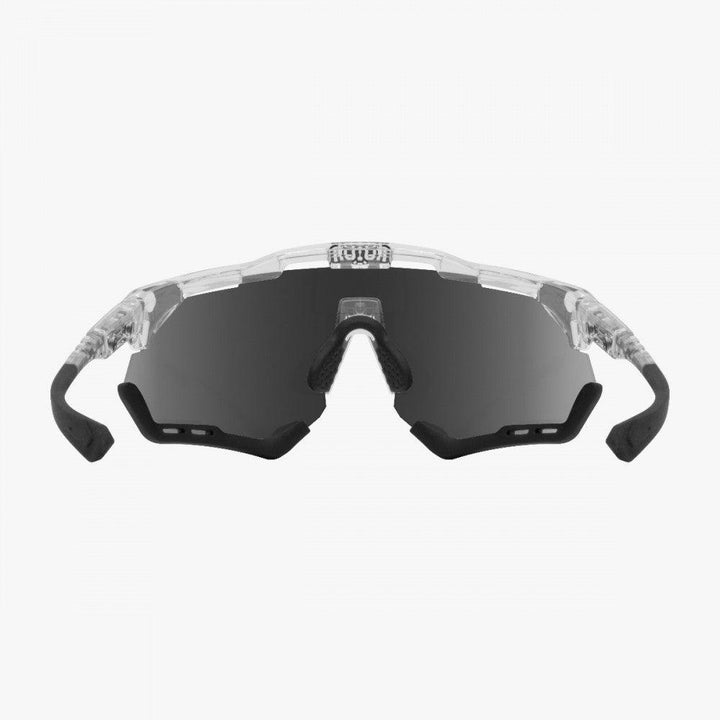 Scicon Aeroshade XL Sport Sunglasses (Multimirror Silver/Crystal Gloss) - BUMSONTHESADDLE