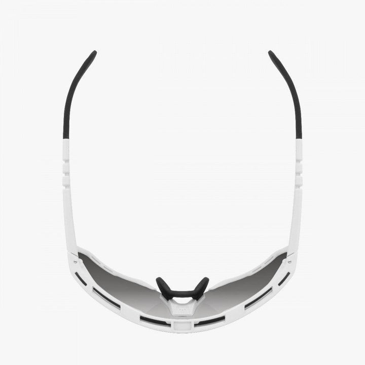 Scicon Aeroshade XL Sport Sunglasses (Multimirror Silver/White Gloss) - BUMSONTHESADDLE