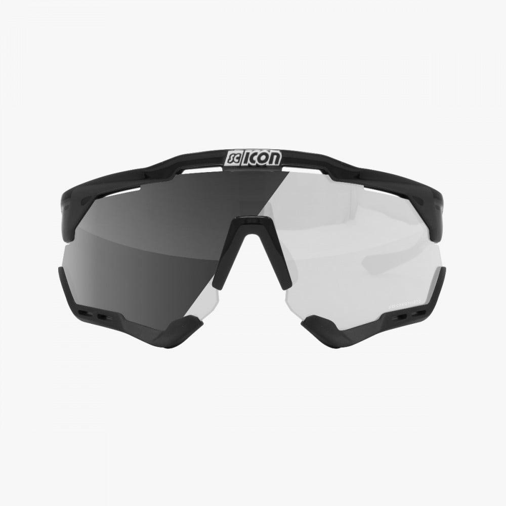 Scicon Aeroshade XL Sport Sunglasses (Photochromic/Black Gloss) - BUMSONTHESADDLE