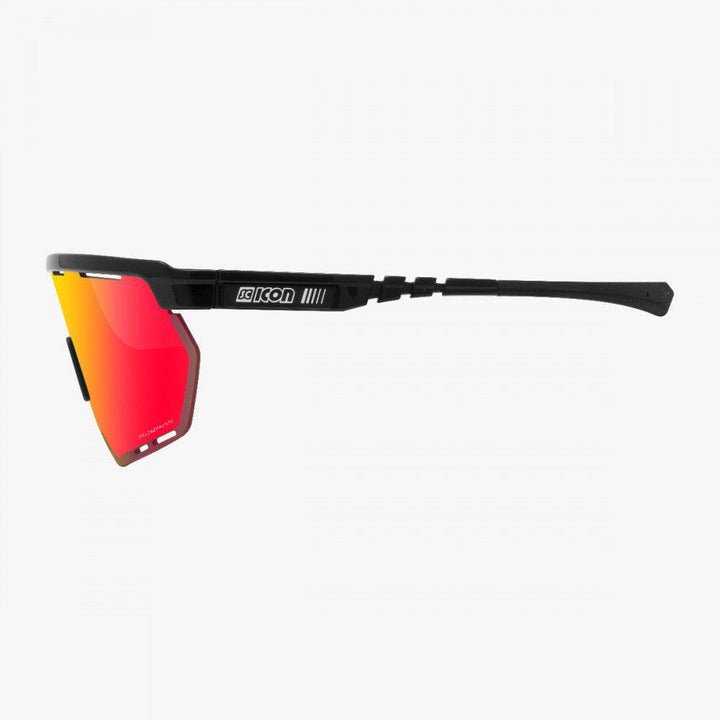 Scicon Aerowing Sport Sunglasses (Multimirror Red/Black) - BUMSONTHESADDLE