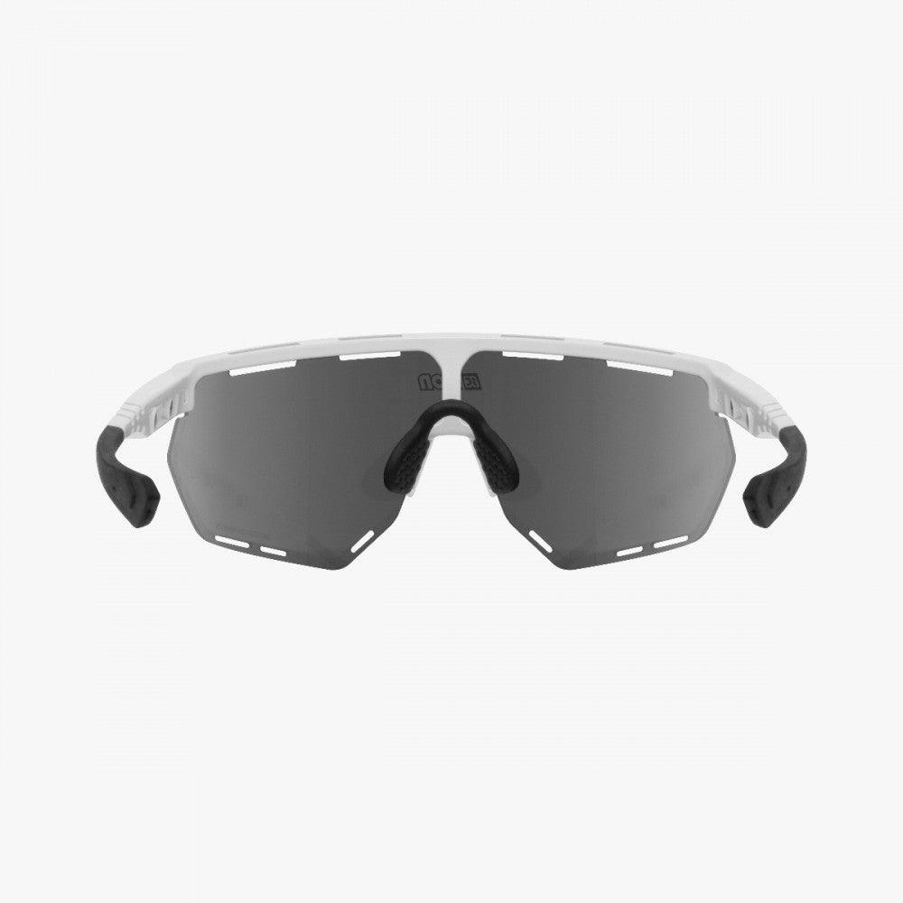 Scicon Aerowing Sport Sunglasses (Multimirror Red/White Gloss) - BUMSONTHESADDLE
