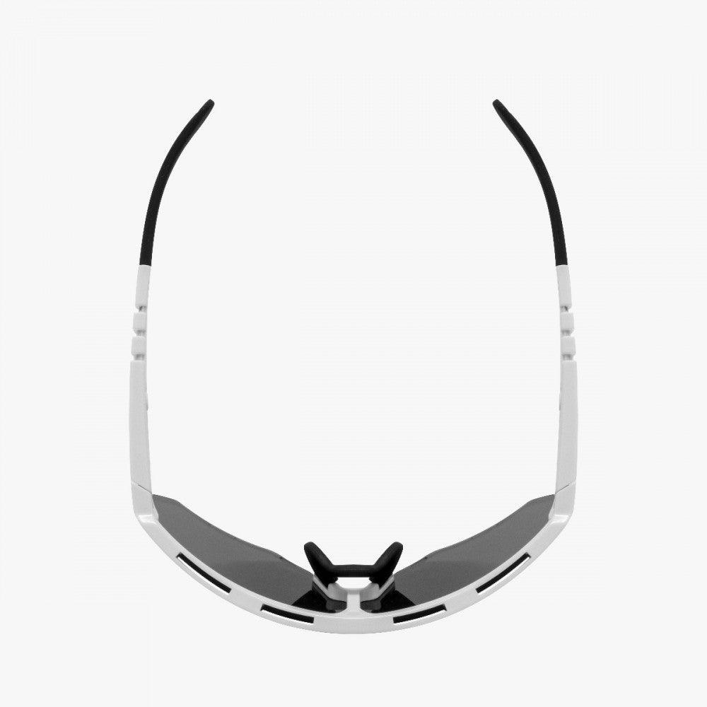 Scicon Aerowing Sport Sunglasses (Multimirror Red/White Gloss) - BUMSONTHESADDLE