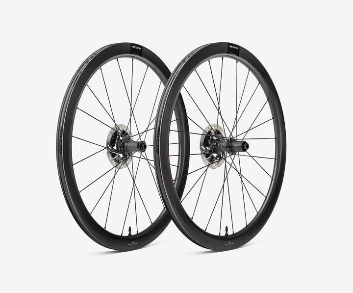 Scope S4 All-Rounder Carbon Tubeless Disc Brake Wheel - Shimano/Sram (Black) - BUMSONTHESADDLE