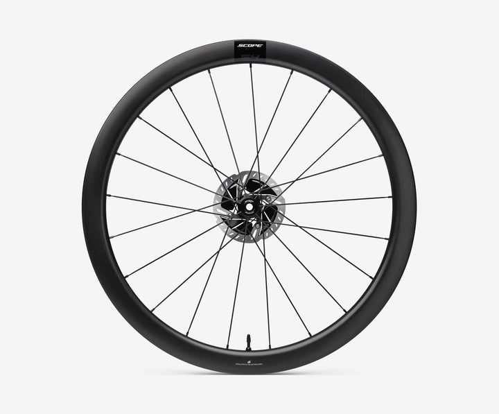 Scope S4 All-Rounder Carbon Tubeless Disc Brake Wheel - Shimano/Sram (Black) - BUMSONTHESADDLE