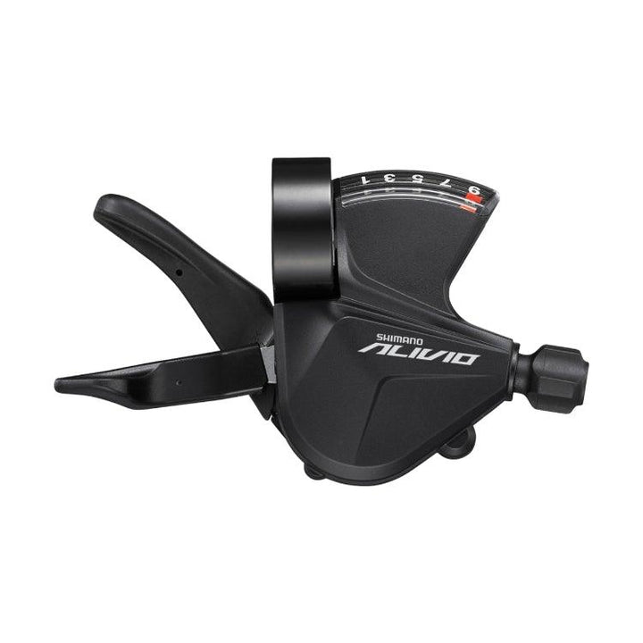 Shimano Alivio SL-M3100 9 Speed Mechanical Shifter (Black) - BUMSONTHESADDLE