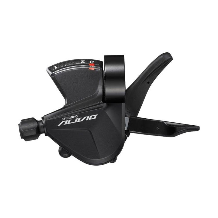 Shimano Alivio SL-M3100 9 Speed Mechanical Shifter (Black) - BUMSONTHESADDLE