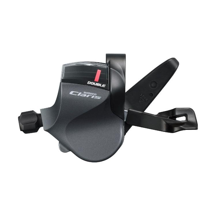 Shimano Claris SL-R2000 8 Speed Mechanical Shifter (Grey) - BUMSONTHESADDLE