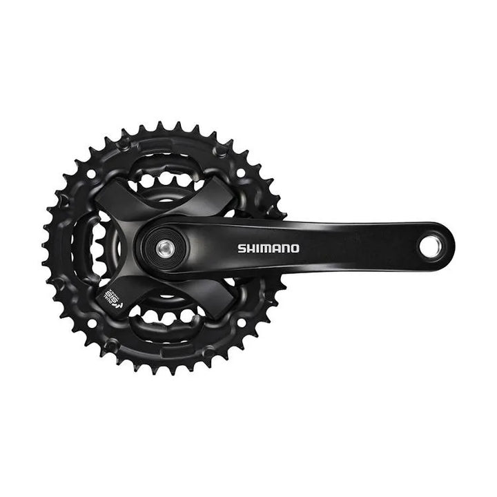 Shimano Tourney FC-TY501 Square Taper Crankset (Black)