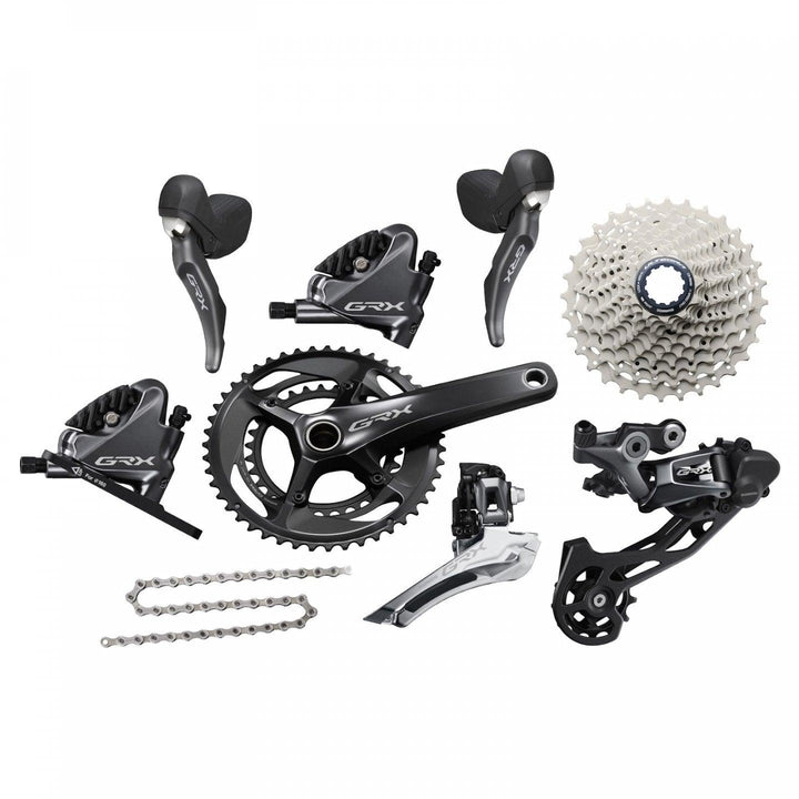 Shimano GRX RX810 2x11 speed Hydraulic Groupset - BUMSONTHESADDLE