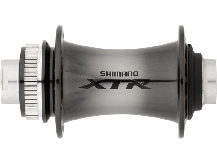 Shimano M9010 Disc Brake Front Hub (Black) - BUMSONTHESADDLE