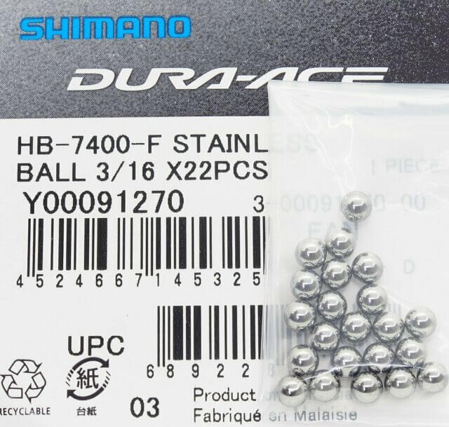 Shimnao HB-7400-F Stainless Ball Bearings