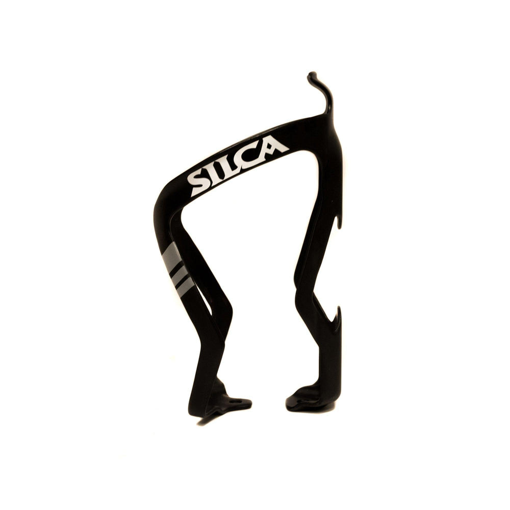 Silca Sicuaro Carbon Bottle Cage (Black/Grey) - BUMSONTHESADDLE