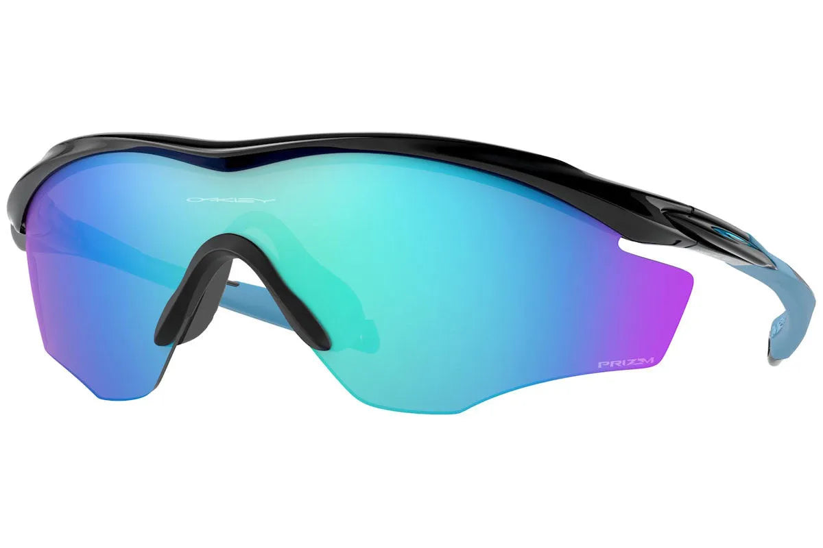Oakley M2 Frame XL Sport Sunglasses (Prizm Sapphire/Polished Black