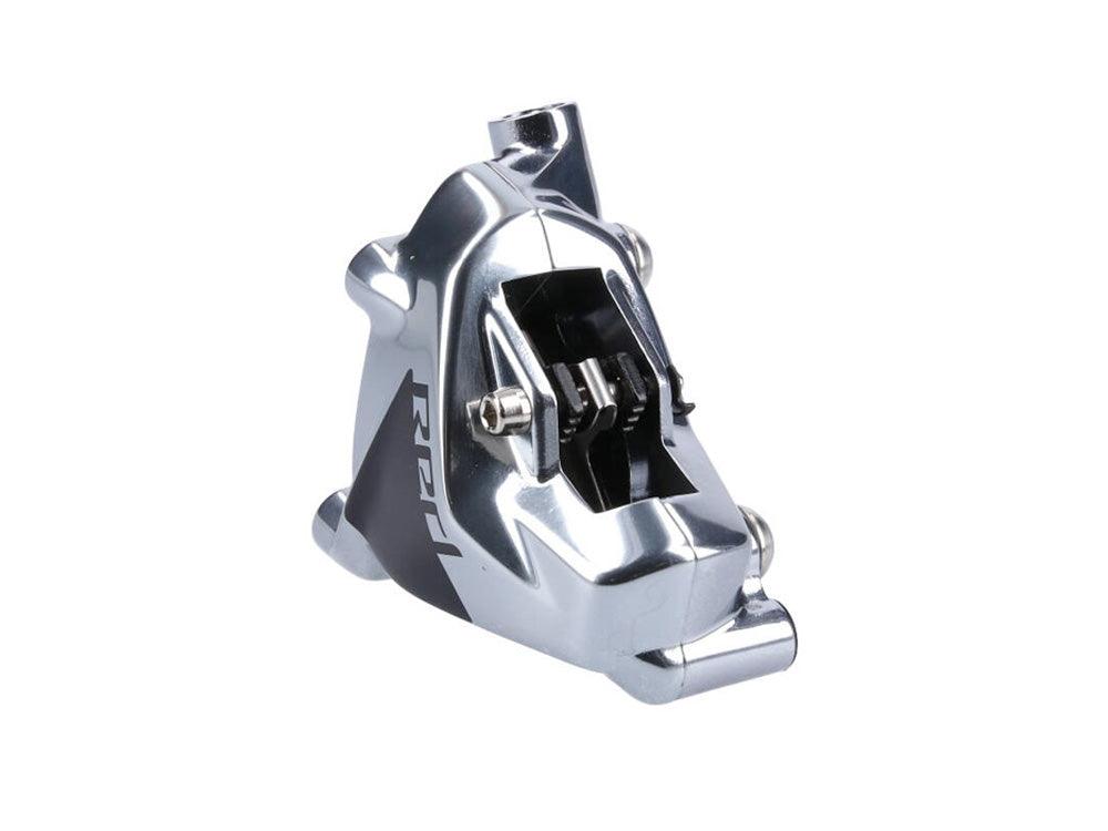 Sram Force AXXS Red Flat Mount Disc Brake Caliper (Grey) - BUMSONTHESADDLE